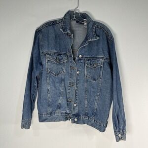 Vintage 90's The Rosie O' Show Blue Denim TV Promo‎ Jacket Women's Medium